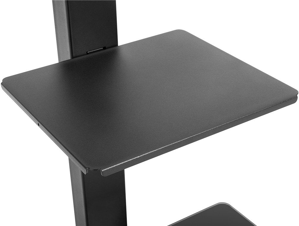 Goobay Floor stand | TV Floor Stand Basic, Size L | Swivel | 37-70 " | Maximum weight (capacity) 40 kg | Black - Image 5