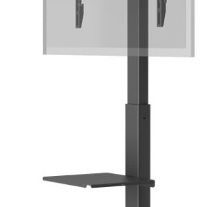 Goobay Floor stand | TV Floor Stand Basic, Size L | Swivel | 37-70 " | Maximum weight (capacity) 40 kg | Black