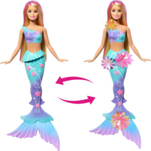 Barbie | Dreamtopia Blooming Magic blonde mermaid, JDM72