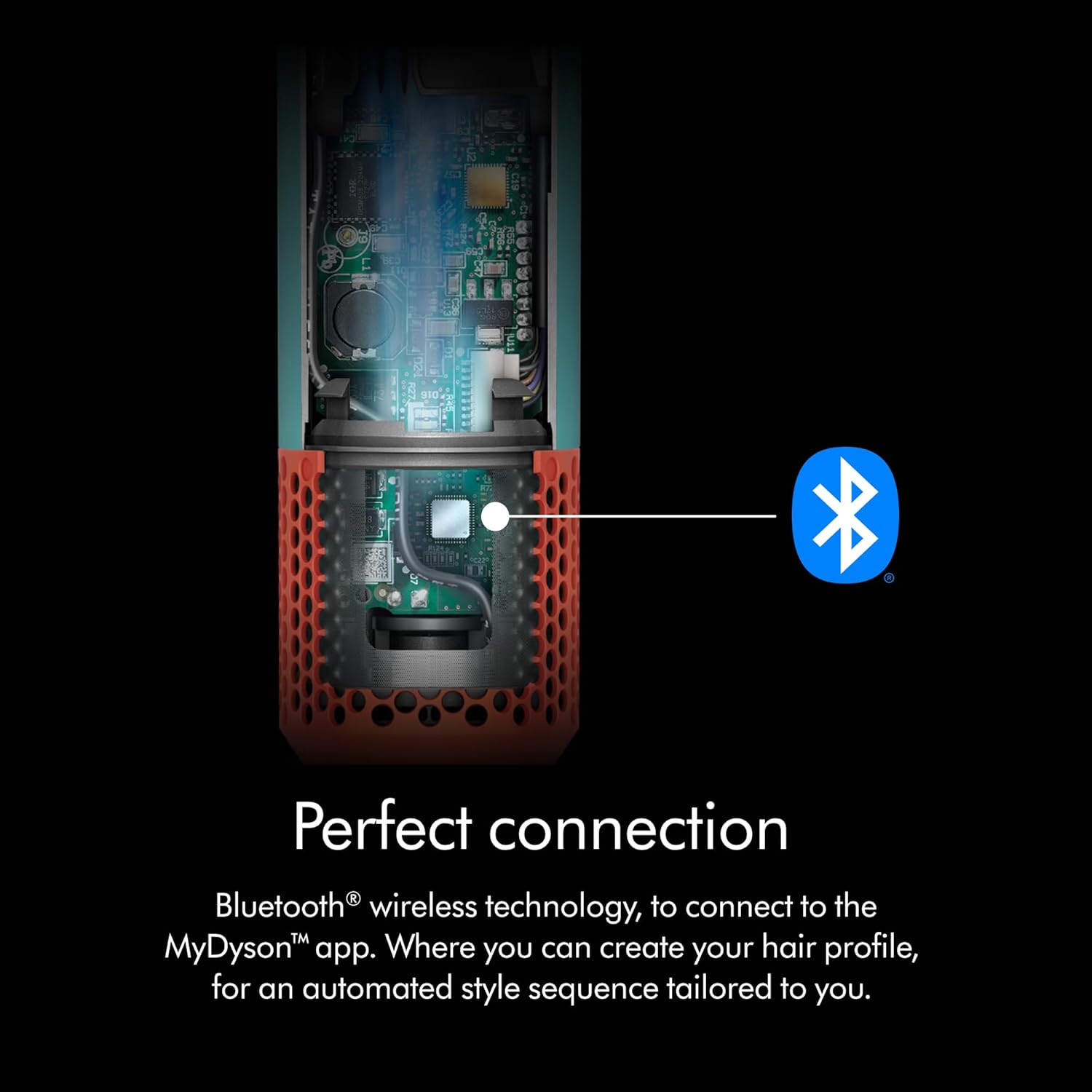 Dyson Curly+Coily Hair Multi-Styler | HS08 Airwrap I.D. | Ion conditioning | Temperature (max) 3 °C | 1300 W | Ceramic Patina/Topaz - Image 4