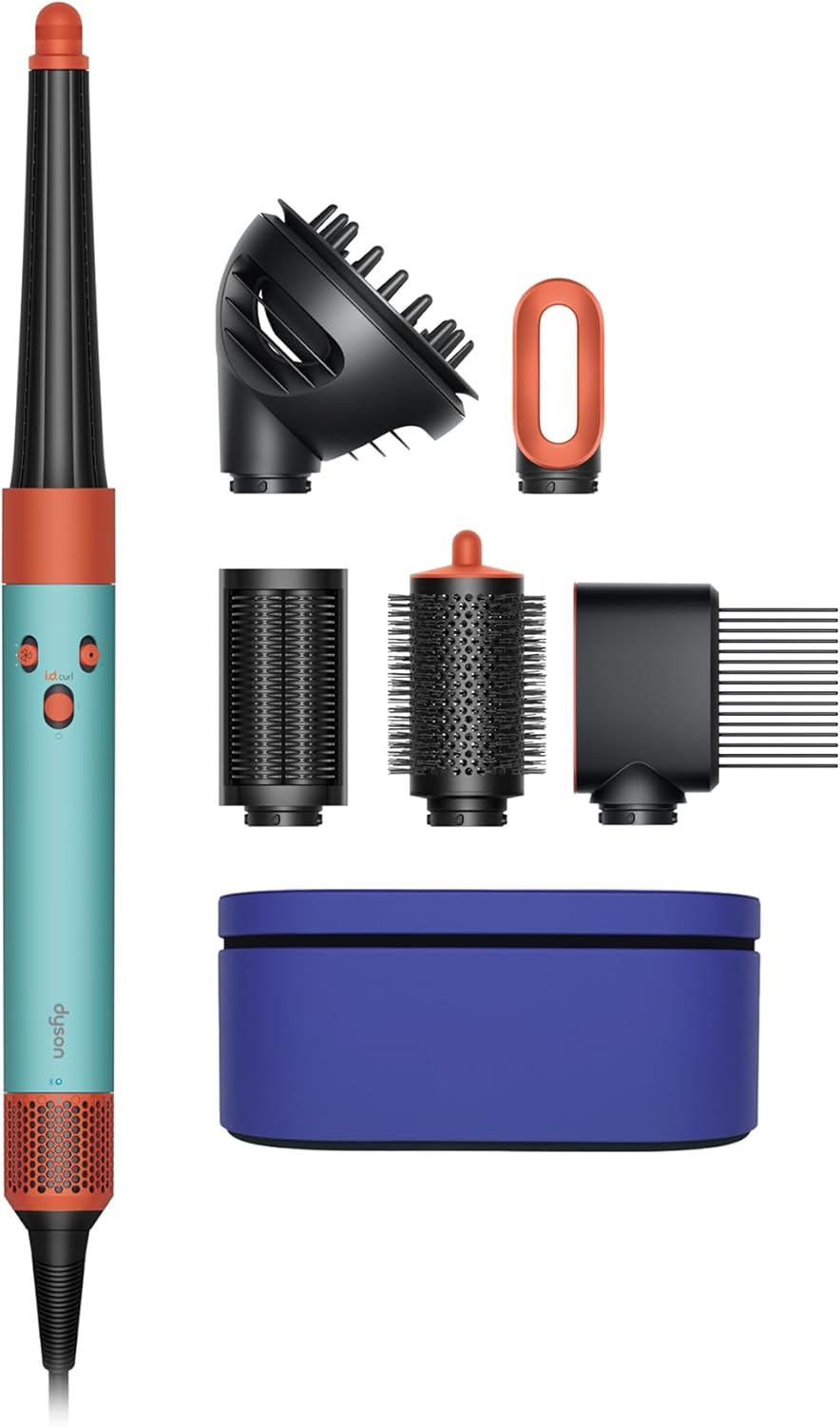 Dyson Curly+Coily Hair Multi-Styler | HS08 Airwrap I.D. | Ion conditioning | Temperature (max) 3 °C | 1300 W | Ceramic Patina/Topaz