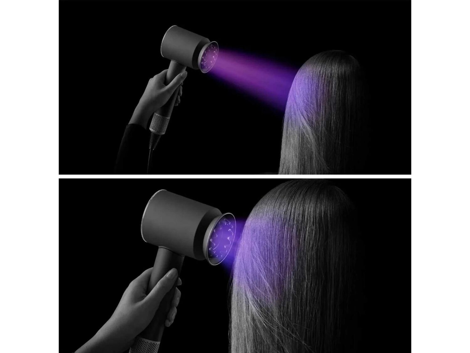 Dyson Hair Dryer | HD16 Supersonic Nural | 1600 W | Number of temperature settings 4 | Ionic function | Diffuser nozzle | Vinca Blue/Topaz - Image 2