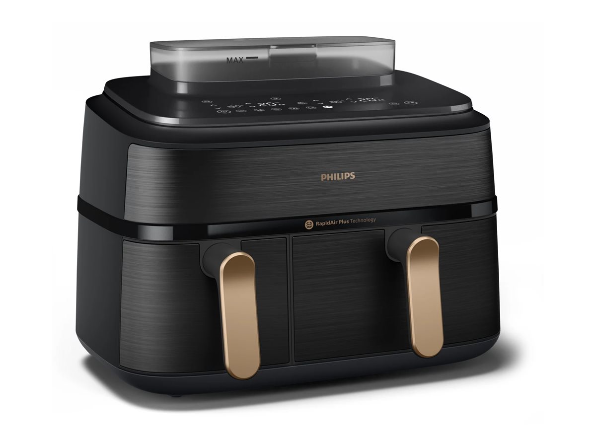 Philips Dual Steam Air Fryer | NA552/00 5000 Series | Power 2750 W | Capacity 9 L | RapidAir Plus | Black - Image 4