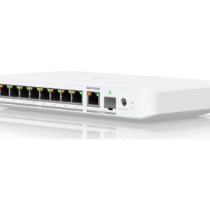Ubiquiti Flexible, 8-port 2.5 GbE PoE++ switch with a 10 GbE RJ45/SFP+ combination uplink port | Ubiquiti