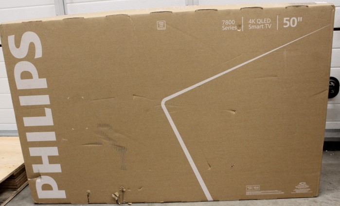 SALE OUT. Philips 50PUS7810/12 50" (126cm) QLED 4K TV | Philips 50PUS7810/12 | 50 | Smart TV | TITAN OS | UHD | Black | DAMAGED PACKAGING