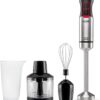 Solac | Blender Set | BA5609 Pro Chef Hand | Hand Blender Set | 1200 W | Jar capacity 0.6 L | Stainless Steel