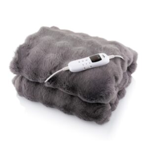 ETA Heating Blanket, 130 x 160 cm | Bubble 632590000 | Number of heating levels 3 | Number of persons 1 | Washable | Remote control | 120 W | Grey