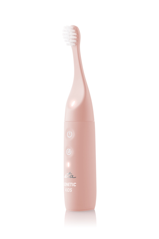 ETA Electric Toothbrush | Sonetic Kids ETA171090000 | Rechargeable | For kids | Number of brush heads included 2 | Number of teeth brushing modes 1 | Pink - Image 2