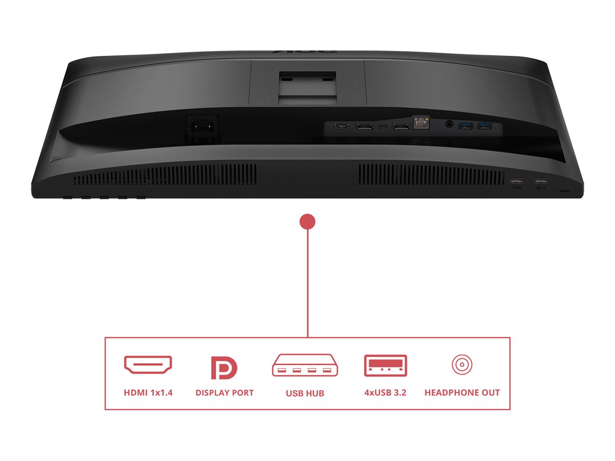 AOC 24E4CV | 23.8 " | IPS | FHD | 16:9 | 120 Hz | 4 ms | 1920 x 1080 pixels | 300 cd/m² | Black - Image 15