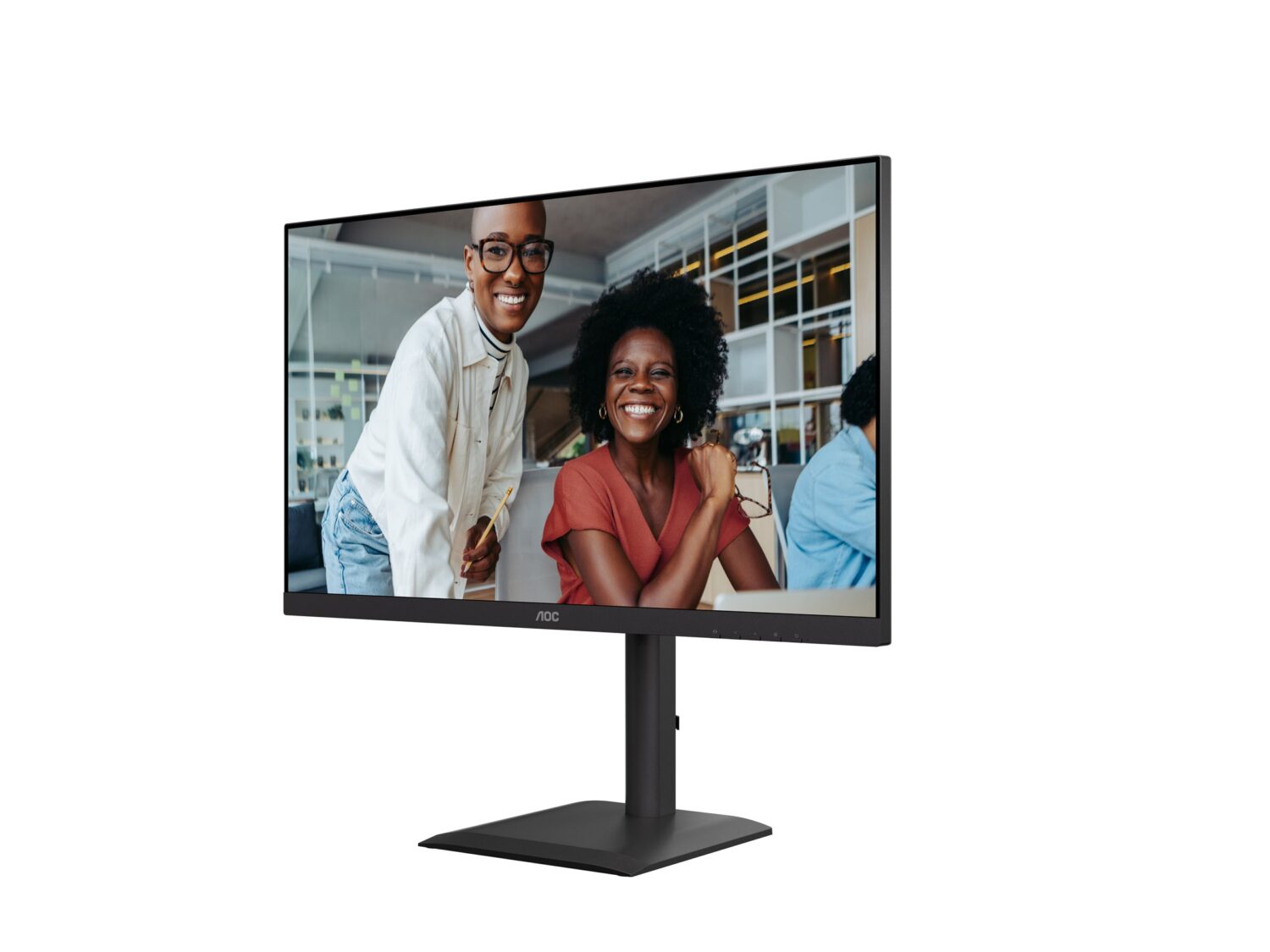 AOC U27E4CV | 27 " | IPS | UHD | 16:9 | 60 Hz | 4 ms | 3840 x 2160 pixels | 400 cd/m² | HDMI ports quantity 2 | Black - Image 33