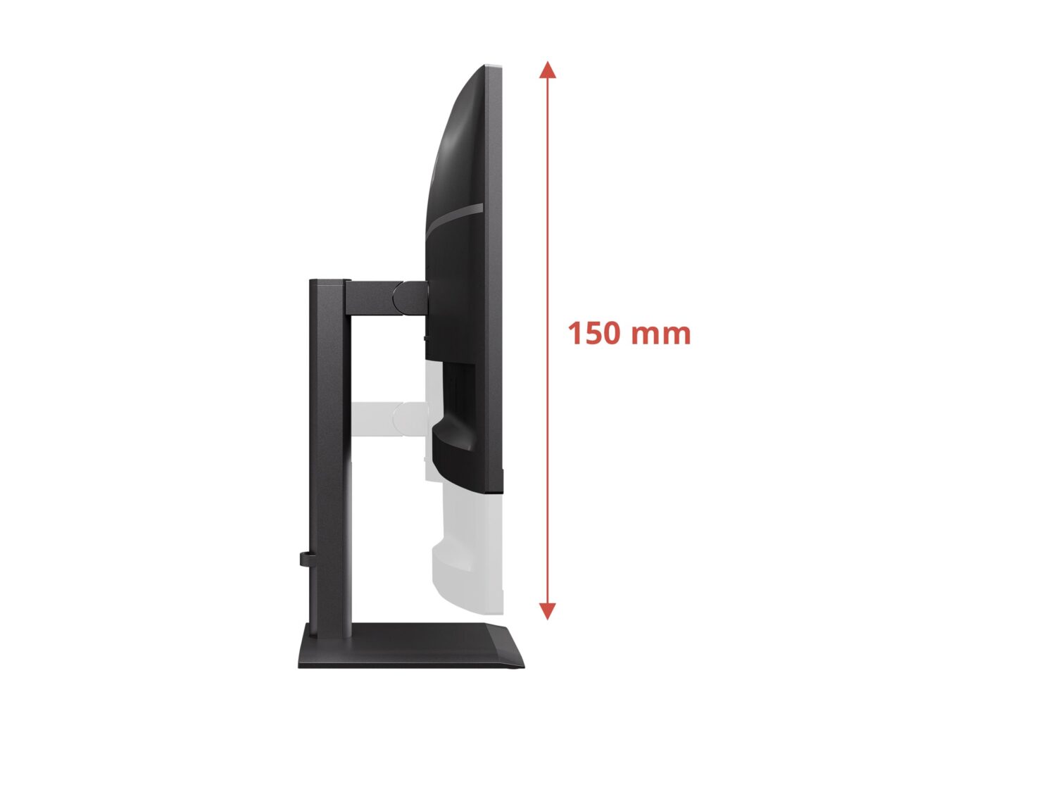 AOC U27E4CV | 27 " | IPS | UHD | 16:9 | 60 Hz | 4 ms | 3840 x 2160 pixels | 400 cd/m² | HDMI ports quantity 2 | Black - Image 43