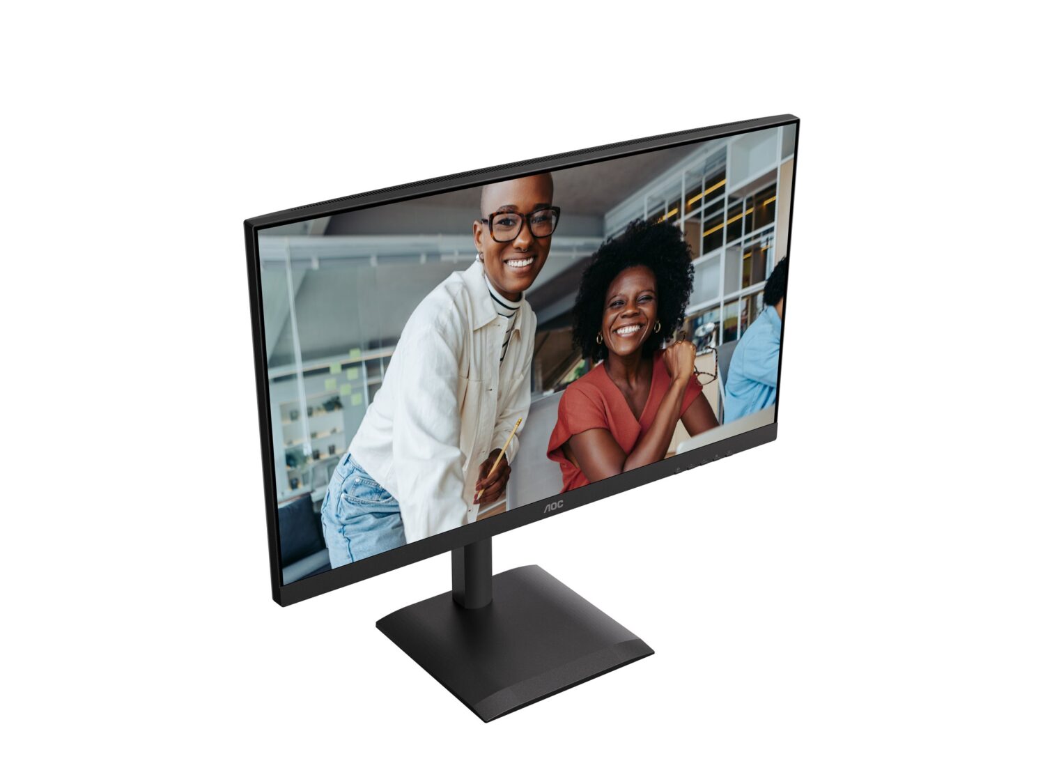 AOC U27E4CV | 27 " | IPS | UHD | 16:9 | 60 Hz | 4 ms | 3840 x 2160 pixels | 400 cd/m² | HDMI ports quantity 2 | Black - Image 36