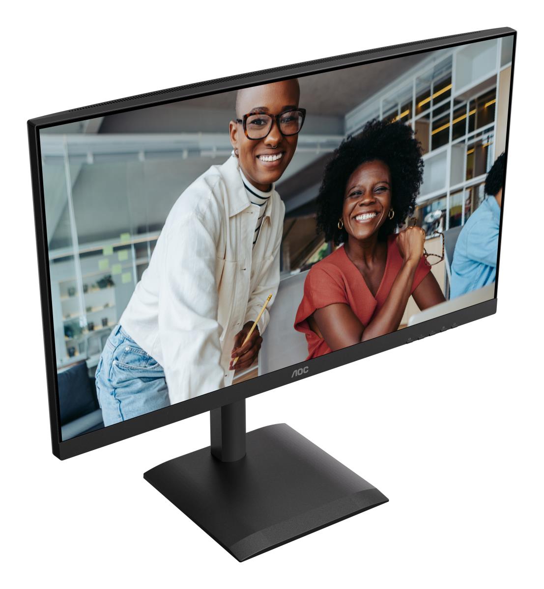 AOC U27E4CV | 27 " | IPS | UHD | 16:9 | 60 Hz | 4 ms | 3840 x 2160 pixels | 400 cd/m² | HDMI ports quantity 2 | Black - Image 12