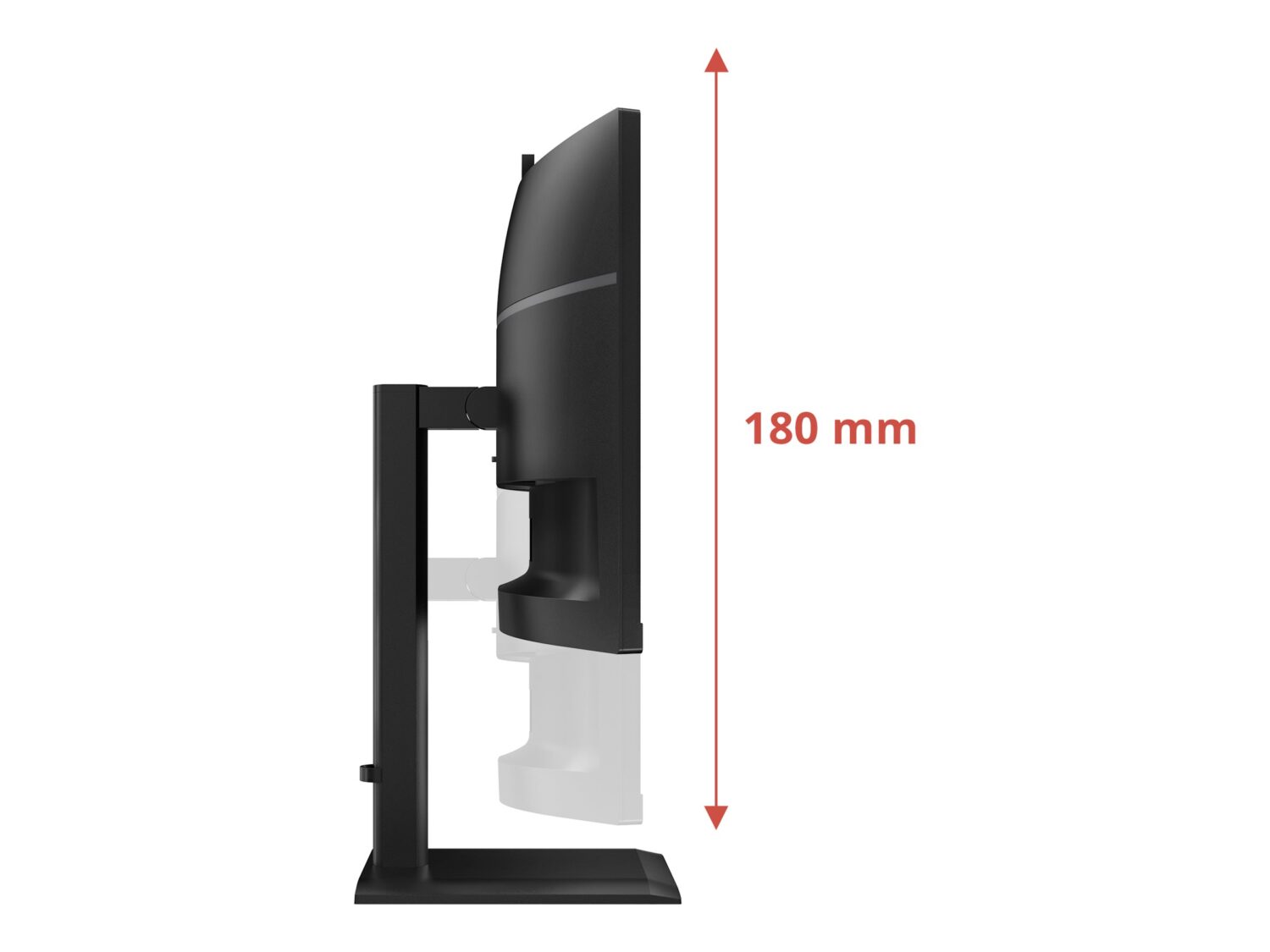 AOC CU34E4CW | 34 " | VA | UWQHD | 120 Hz | 4 ms | 3440 x 1440 pixels | 350 cd/m² | HDMI ports quantity 2 | Black - Image 29