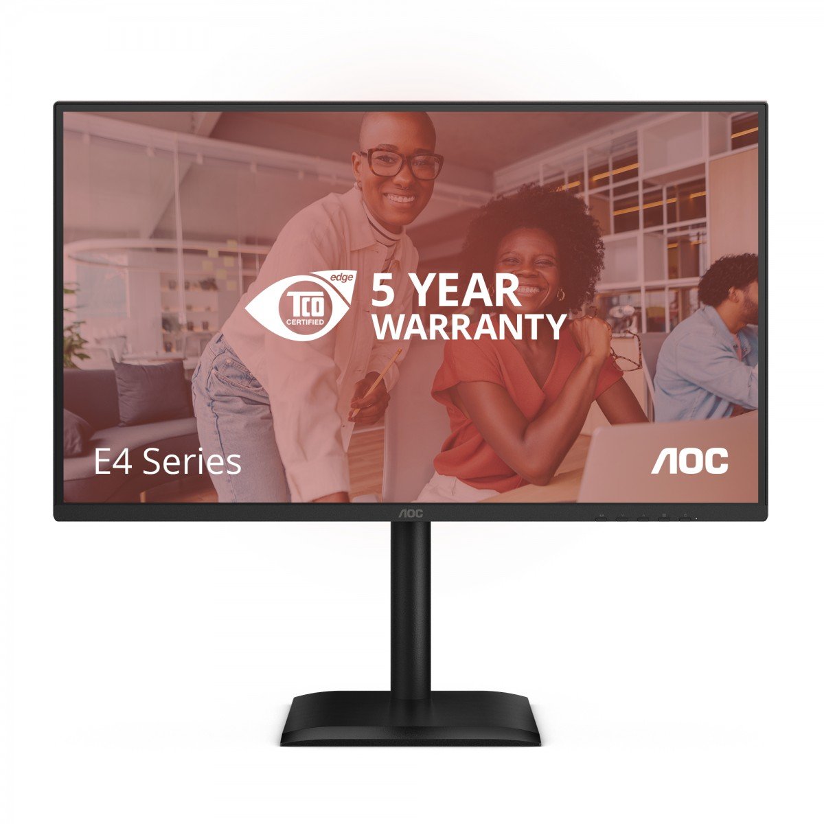 AOC Q27E4CV | 27 " | IPS | QHD | 16:9 | 120 Hz | 4 ms | 2560 x 1440 pixels | 350 cd/m² | HDMI ports quantity 1 | Black - Image 4
