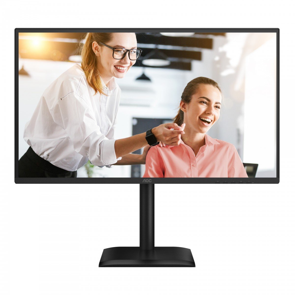 AOC Q27E4CV | 27 " | IPS | QHD | 16:9 | 120 Hz | 4 ms | 2560 x 1440 pixels | 350 cd/m² | HDMI ports quantity 1 | Black - Image 2