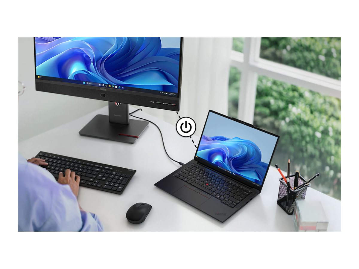 Lenovo ThinkVision T27QD-4v 27 2560x1440/16:9/350 nits/DP/HDMI/USB-C/3Y Warranty | Lenovo - Image 8