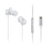Panasonic RP-TCM225DEW USB-C Wired Earphones, In-Ear with Built-in Mic, White | Panasonic