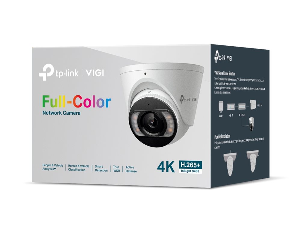 TP-Link VIGI 8MP Full-Color Turret Network Camera | TP-LINK - Image 4