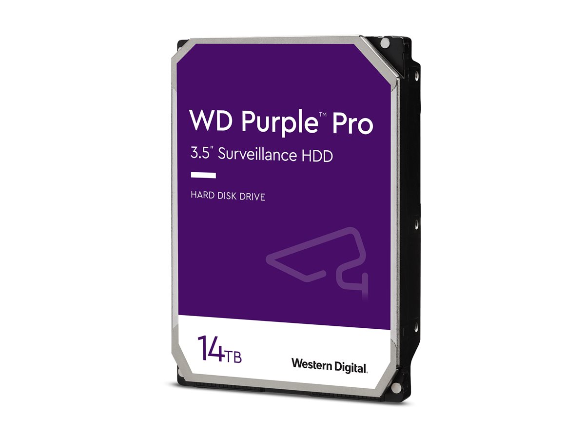 Western Digital Purple Pro Smart Video Hard Drive | 7200 RPM | 14000 GB