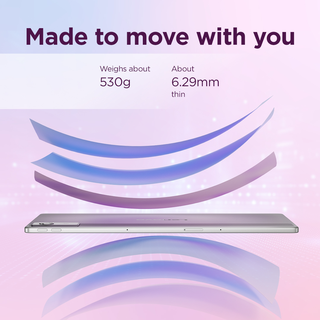 Lenovo Idea Tab Plus 12.1 2.5K MediaTek Dimensity 6400/12GB/256GB/ARM Mali-G57/Android 15/Luna Grey/5G/2Y Warranty | Lenovo Idea Tab Plus 5G LTE (w/o power adapter) | ZAGF0156SE | 12.1 " | Luna Grey | IPS | 2560x1600 pixels | MediaTek | MediaTek Dimensity 6400 | 12 GB | Soldered LPDDR4x | 256 GB | 3G | 4G | 5G | Wi-Fi | Front camera | 13 MP | Rear camera | 8 MP | Bluetooth | 5.2 | Android | 15 (OS upgrades until Android 17 and 4 years security patches) | Warranty 24 month(s) | Lenovo Tab Pen, USB-A to USB-C cable, Manual - Image 13