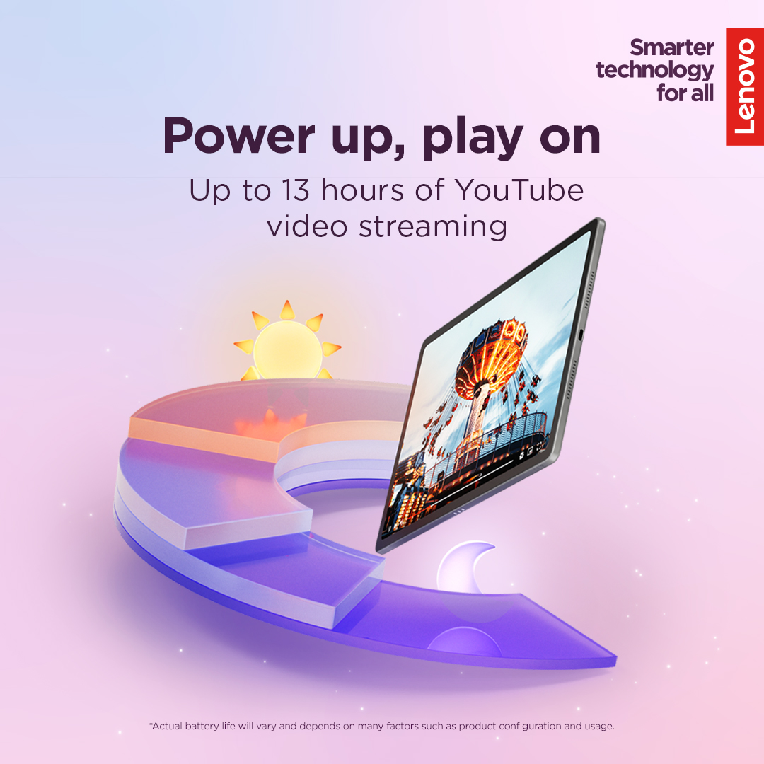 Lenovo Idea Tab Plus 12.1 2.5K MediaTek Dimensity 6400/12GB/256GB/ARM Mali-G57/Android 15/Luna Grey/5G/2Y Warranty | Lenovo Idea Tab Plus 5G LTE (w/o power adapter) | ZAGF0156SE | 12.1 " | Luna Grey | IPS | 2560x1600 pixels | MediaTek | MediaTek Dimensity 6400 | 12 GB | Soldered LPDDR4x | 256 GB | 3G | 4G | 5G | Wi-Fi | Front camera | 13 MP | Rear camera | 8 MP | Bluetooth | 5.2 | Android | 15 (OS upgrades until Android 17 and 4 years security patches) | Warranty 24 month(s) | Lenovo Tab Pen, USB-A to USB-C cable, Manual - Image 21