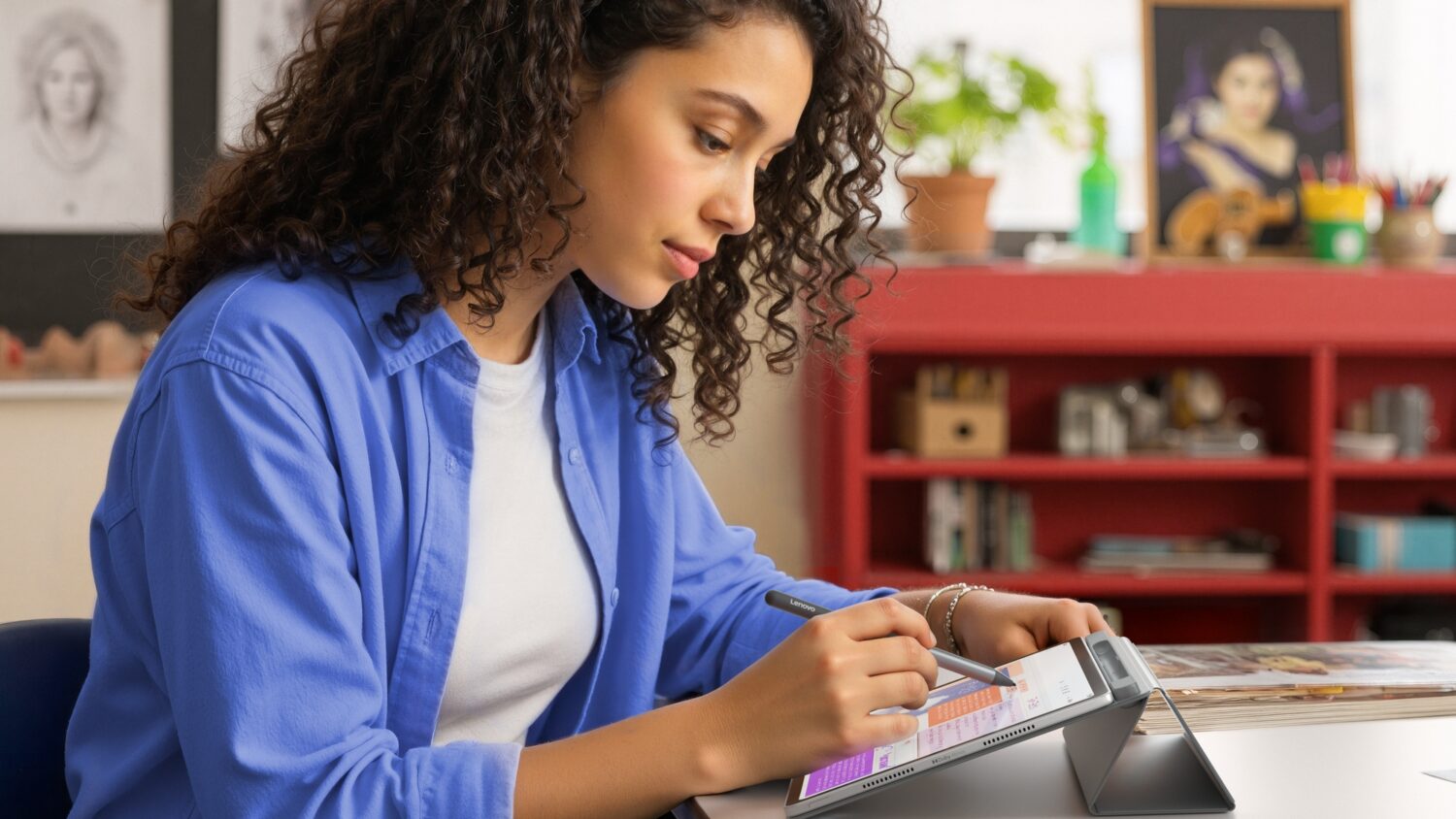 Lenovo Idea Tab Plus 12.1 2.5K MediaTek Dimensity 6400/12GB/256GB/ARM Mali-G57/Android 15/Luna Grey/5G/2Y Warranty | Lenovo Idea Tab Plus 5G LTE (w/o power adapter) | ZAGF0156SE | 12.1 " | Luna Grey | IPS | 2560x1600 pixels | MediaTek | MediaTek Dimensity 6400 | 12 GB | Soldered LPDDR4x | 256 GB | 3G | 4G | 5G | Wi-Fi | Front camera | 13 MP | Rear camera | 8 MP | Bluetooth | 5.2 | Android | 15 (OS upgrades until Android 17 and 4 years security patches) | Warranty 24 month(s) | Lenovo Tab Pen, USB-A to USB-C cable, Manual - Image 25