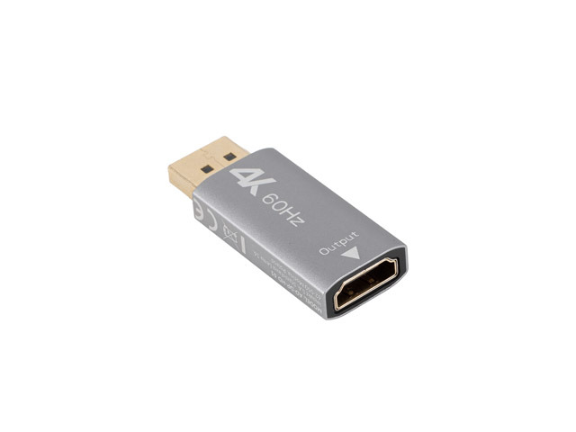 Lanberg Displayport (M) to HDMI (F) Adapter 4K, Silver | AD-DP-HD-01 - Image 4