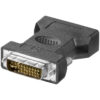 Logilink | DVI-I male Dual-Link (24+5 pin) > VGA female HD (15-pin) | Black | DVI -I | VGA