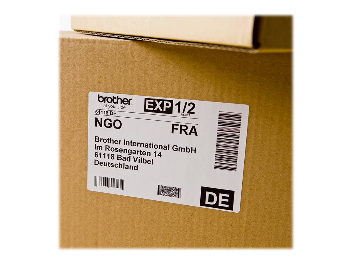 Brother | DK-11247 | Black on White | 180 labels per roll | 10.3 x 16.4 cm - Image 10