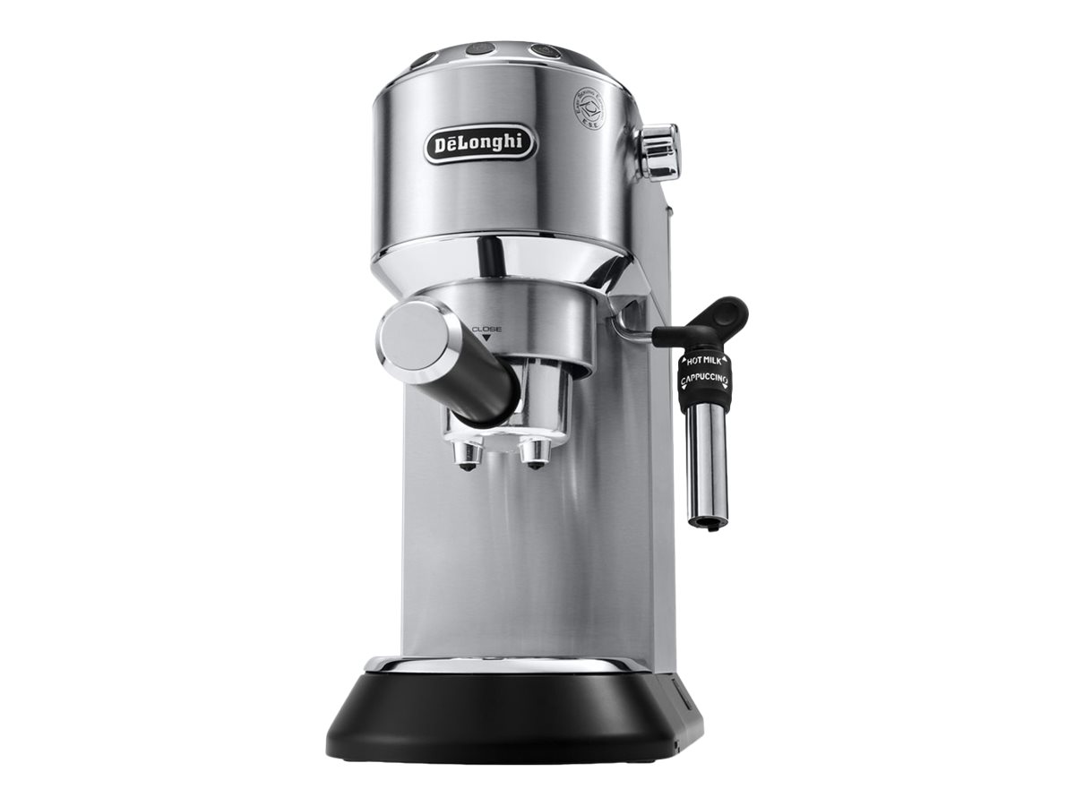 Delonghi | Dedica Espresso Coffee Maker | EC685.M | Pump pressure 15 bar | Built-in milk frother | Semi-automatic | 1300 W | Inox - Image 3