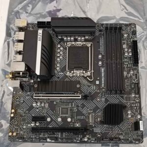 SALE OUT. MSI PRO B660M-A WIFI DDR4 | MSI | PRO B660M-A WIFI DDR4 | Processor family Intel | Processor socket  LGA1700 | DDR4 DIMM | Memory slots 4 | Supported hard disk drive interfaces 	SATA, M.2 | Number of SATA connectors 4 | Chipset Intel B660 | MATX | USED, REFURBISHED, WITHOUT ACCESSORIES, ONLY BACKPANEL AND ANTENNAS INCLUDED