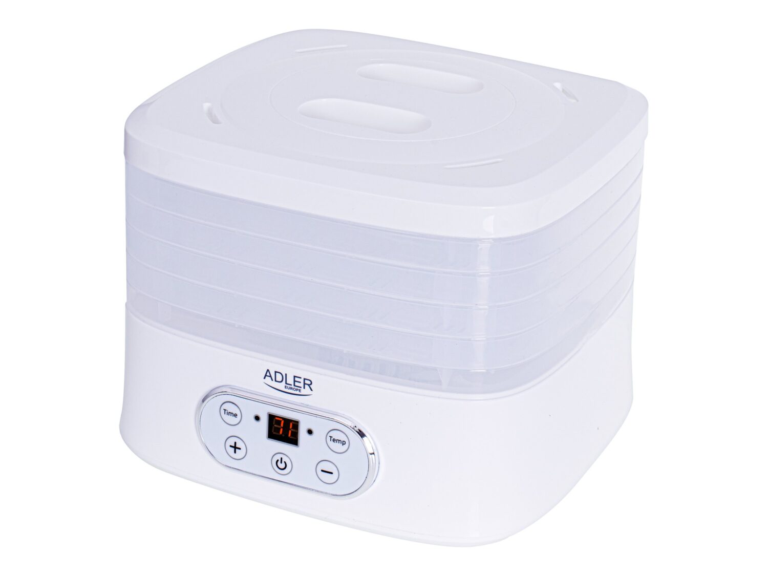 Adler | Food Dehydrator | AD 6658 | Power 230 W | Number of trays 5 | Temperature control | Integrated timer | White - Image 6
