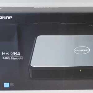 SALE OUT. | QNAP | 2-Bay SATA fanless home NAS | HS-264 | Up to 2 SATA 6Gb/s, 3Gb/s | Intel Celeron | N5105 4-core/4-thread | Processor frequency 2.9 GHz | 8 GB | N/A | DAMAGED PACKAGING