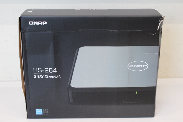 SALE OUT. | QNAP | 2-Bay SATA fanless home NAS | HS-264 | Up to 2 SATA 6Gb/s, 3Gb/s | Intel Celeron | N5105 4-core/4-thread | Processor frequency 2.9 GHz | 8 GB | N/A | DAMAGED PACKAGING