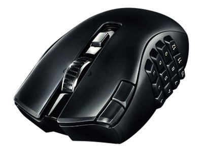 Razer | Naga V2 HyperSpeed | Gaming Mouse | Wireless | 2.4GHz, Bluetooth | Black | No - Image 2