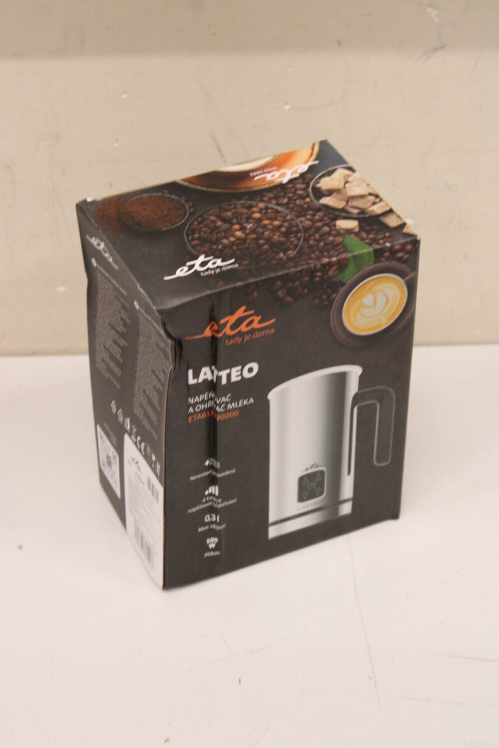 SALE OUT. ETA ETA618990000 Milk Frother | ETA | ETA618990000 | 500 W | Milk frother | Stainless steel | DAMAGED PACKAGING