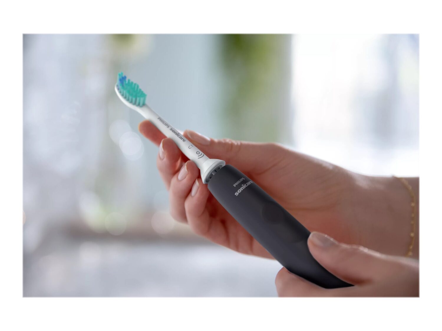 Philips Electric Toothbrush HX3673/14 Sonicare 3100 Sonic Rechargeable For adults Number of brush heads included 1 Black Number of teeth brushing modes 1 Sonic technology - Image 6