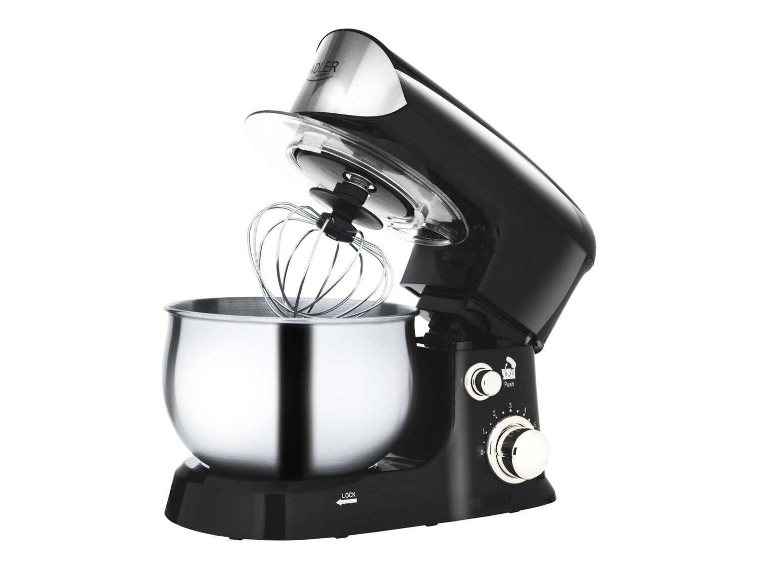 Adler | Planetary Food Processor | AD 4226b | 1200 W | Number of speeds 6 | Bowl capacity 3.5 L | Black - Image 3