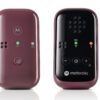 Motorola | Travel Audio Baby Monitor | PIP12 | Crystal-clear HD sound; 10 hours of battery life; The portable, magnetic design powers off the units automatically | Burgundy