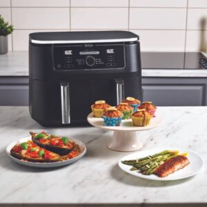 NINJA | Foodi MAX Dual Zone Air Fryer | AF400EU | Power 2470 W | Capacity 9.5 L | Black