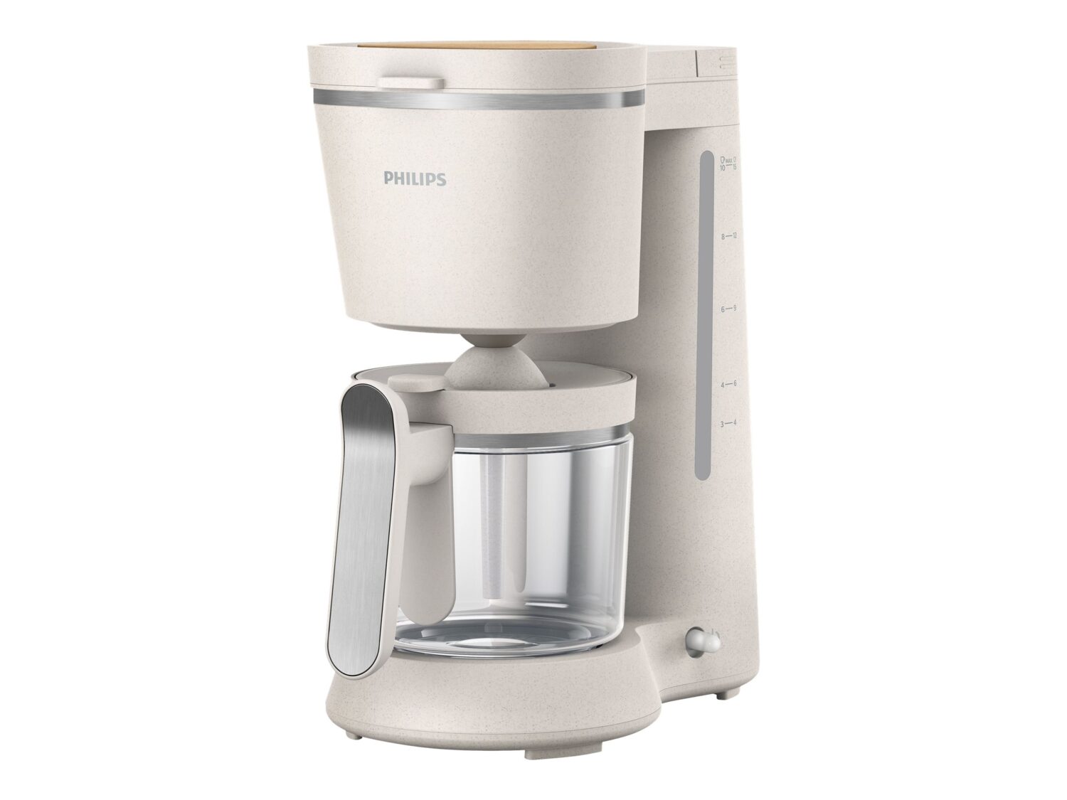 Philips | Coffee Machine | Eco Conscious Edition HD5120/00 | Pump pressure 15 bar | Drip | 1000 W | White - Image 2