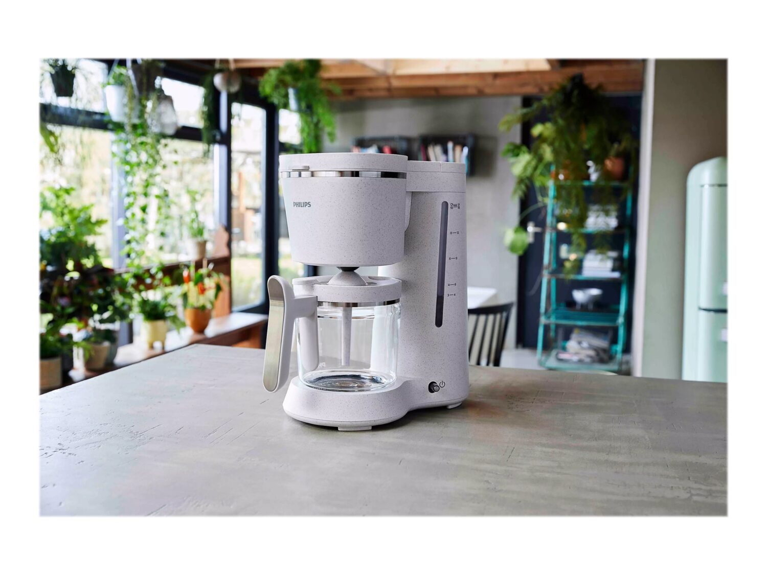 Philips | Coffee Machine | Eco Conscious Edition HD5120/00 | Pump pressure 15 bar | Drip | 1000 W | White - Image 8