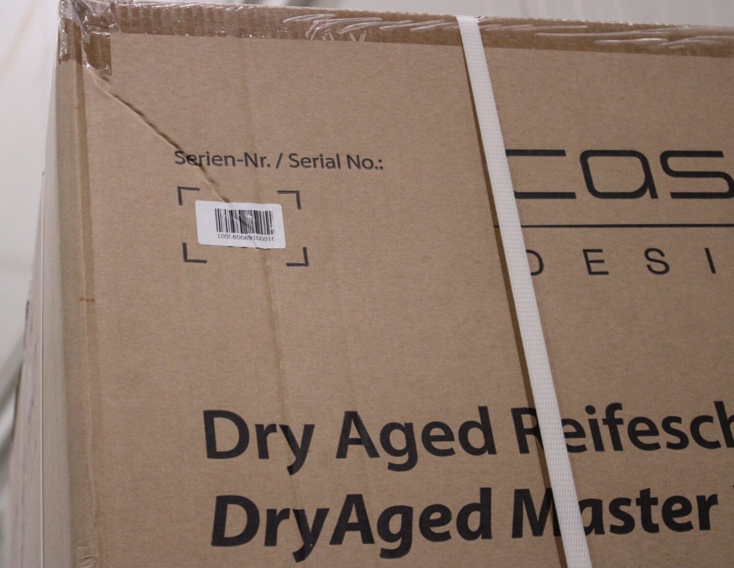 SALE OUT. | Caso | Dry aging cabinet with compressor technology | DryAged Master 380 Pro | Energy efficiency class Not apply | Food-ageing cabinet with compressor technology | Free standing | Bottles capacity Not apply | Cooling type Compressor technology | Stainless steel | DAMAGED PACKAGING - Image 2