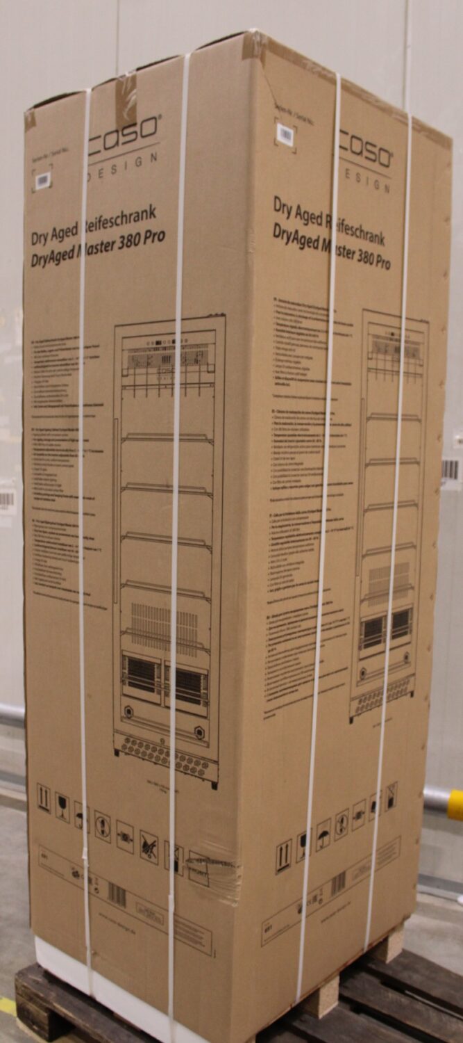 SALE OUT. | Caso | Dry aging cabinet with compressor technology | DryAged Master 380 Pro | Energy efficiency class Not apply | Food-ageing cabinet with compressor technology | Free standing | Bottles capacity Not apply | Cooling type Compressor technology | Stainless steel | DAMAGED PACKAGING - Image 3