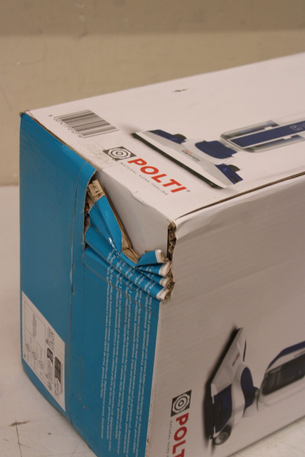 SALE OUT. | Polti Vacuum steam mop with portable steam cleaner | PTEU0299 Vaporetto 3 Clean_Blue | Power 1800 W | Steam pressure Not Applicable bar | Water tank capacity 0.5 L | White/Blue | DAMAGED PACKAGING - Image 4