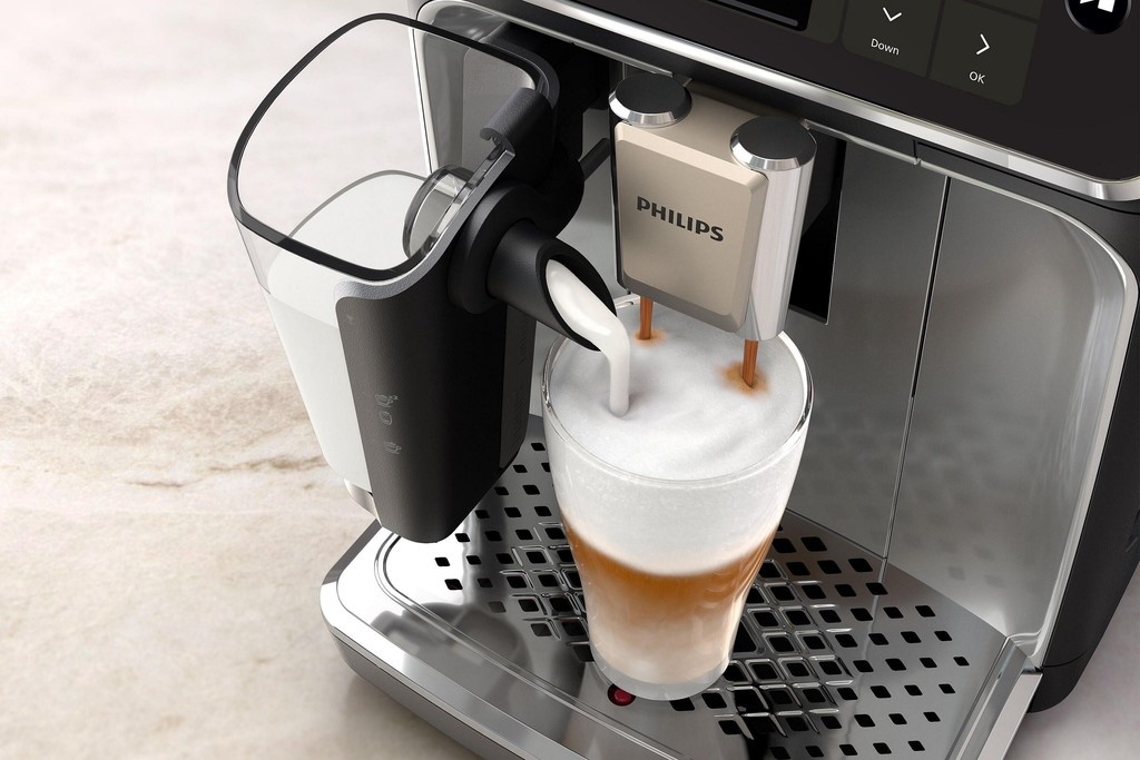 Philips EP4443/70 Fully Automatic Espresso Machine, 12 bar, 1500 W, White/Black | Philips - Image 4