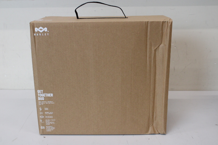 SALE OUT. Marley Get Together Duo Speaker, Bluetooth, Black | Marley | Get Together Duo Speaker | EM-JA019-SB | DAMAGED PACKAGING | 15 W | Bluetooth | Black | Portable | Wireless connection - Image 4