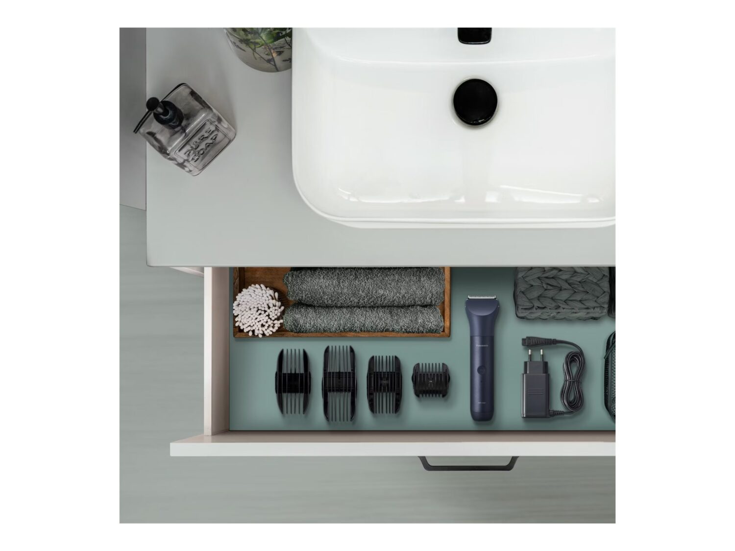 Panasonic Multishape Hair Clipper | ER-CKL3-A301 | Cordless | Number of length steps 15 | Black - Image 13