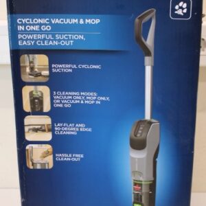 SALE OUT. Bissell SpinWave®+ Vac PET Select, Cordless Hard Surface Cleaner, Handstick | Bissell | Hard Surface Cleaner | SpinWave®+ Vac PET Select | Cordless operating | Handstick | Washing function | 25.9 V | Operating time (max) 70 min | Grey/Black/Lime | Warranty 24 month(s) | DAMAGED PACKAGING, USED, DIRTY, SCRATCHED